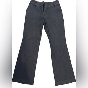 Low rise bootcut black and pants size 00 / xxs